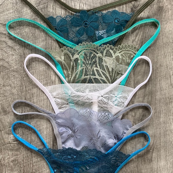 Chuns Other - NEW 5pc Women’s Lace G-String Thong Panties sz S/M